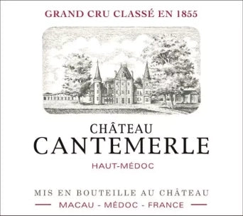 Chateau Cantemerle Grand Cru classé  - Haut Médoc 2022